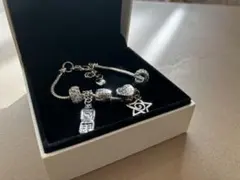 メッセージ＆モチーフチャーム ブレスレット Pandora 互換