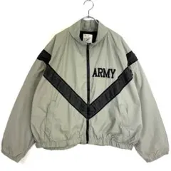 US ARMY米軍IPFUトレーニングジャケットミリタリージャケット刺繍メッシュ