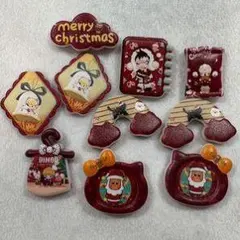 クリスマスデコレーションパーツ11個セット