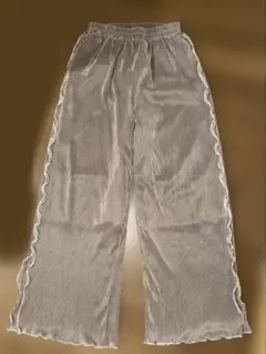 WEGO WC ワイドパンツ フリル