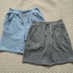 GU ハーフパンツセット　130センチ