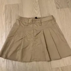 H&M ベージュ プリーツスカート XSのサムネイル