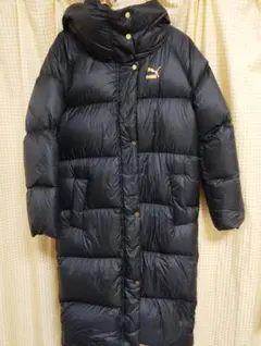 ■美品■プーマ 【L】 極暖ベンチコート　ロングダウンコート　金ロゴ 2025年最新】プーマ PUMA ロングダウンコートの人気アイテム - メルカリ