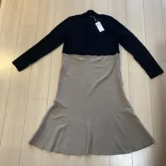 新品　a.v.v.長袖フレアワンピース　Lのサムネイル