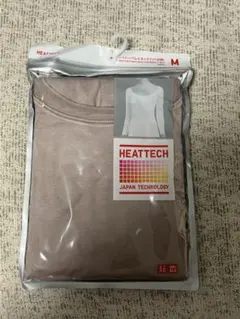 【新品未使用】ヒートテック　バレエネックT M ベージュ