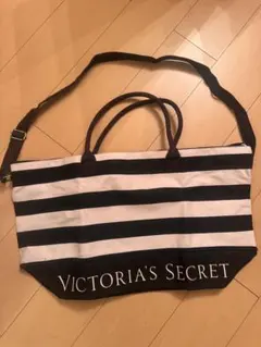 VICTORIA'S SECRET ボーダー ボストンバッグ