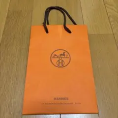 エルメス　HERMES オレンジ ショップ袋