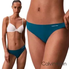 Calvin Klein 【新品/タグ付/未開封】Tバック 下着 グリーン Sのサムネイル