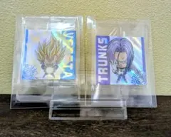 ドラゴンボール超戦士 シールウエハース ベジータ トランクス 親子セット