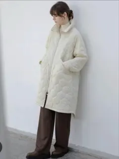 【新品未使用】EKCOOKIESキルティング中綿ロングコートM 2025年最新】EKcookies コートの人気アイテム - メルカリ