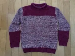 ISSEY MIYAKE MEN ニット セーター ボルドー 日本製 Lのサムネイル