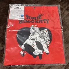 エニマイくじ 富江×ハローキティ C賞 トートバッグ 赤