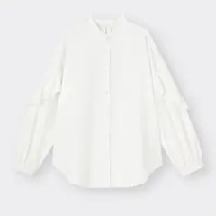 【S】ラッフルスリーブブラウス(長袖)