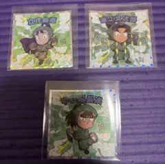 忍たま乱太郎マンチョコ ビックリマン 潮江文次郎 立花仙蔵 中在家長次