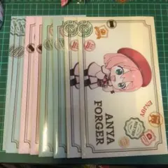 セブンイレブン SPY×FAMILY クリアファイル 8枚セット