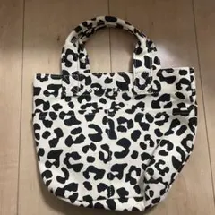 LOWRYS FARM レオパード　トートバッグ