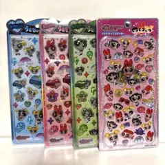 パワーパフガールズ　プチドロップ　うるちゅるぽっぷシール　おまけ付き