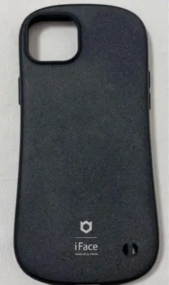 iFace ブラック iPhone15plus用