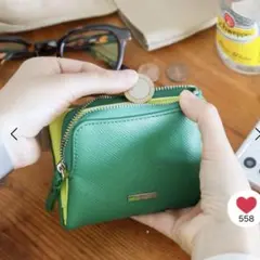 ニコアンド Niko and… ミニ財布 2つ折り財布