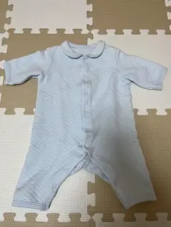 ユニクロ　ロンパース 水色　60cm