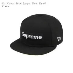 Supreme / No Comp Box Logo Cap New Era®