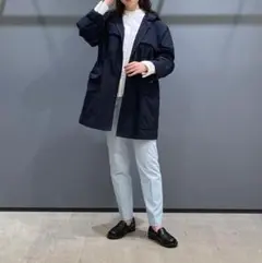 theory luxe 24SS ウォッシャブル フッデッド コート Tumbaのサムネイル