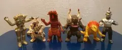 ウルトラセブン 怪獣 ソフビ フィギュア 6体セット まとめ売り　ウインダムなど
