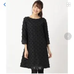 ★タグ付き新品　組曲　S 低身長　ワンピース　謝恩会　デート　リボン　可愛い