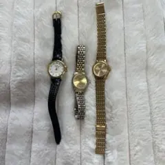 レディース腕時計 3本セット まとめ売り ジャンク 部品取り