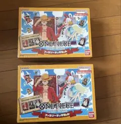 新品】シュリ付 ONE PIECE CARD GAME ファミリーセット2箱 - メルカリ