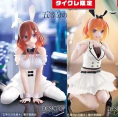 五等分の花嫁　フィギュア　中野三玖/四葉～バニーver.～（タイクレ版2種)