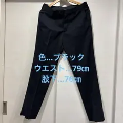 UNIQLO パンツスーツ　ブラック