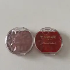 CANMAKE クリームチーク 2色セット