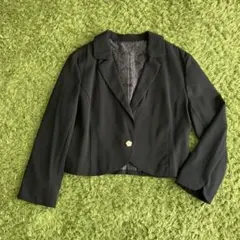 アクシーズファム　セレモニー　ジャケット　スーツ　上着　ブラック