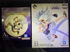 一番くじ ワンピース A賞 B賞 ルフィ ギア5 フィギュアセット