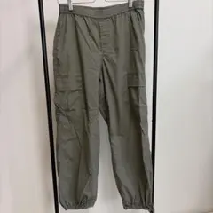 UNIQLO カーゴパンツ オリーブ L