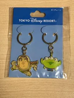 東京ディズニーリゾートトイストーリーキーホルダー 2個セット　未使用品