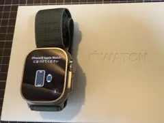 Apple Watch Ultra 49mm グリーンアルパインループ