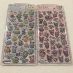 サンリオ　うるちゅるポップシール　クロミ　シナモン　プリン　ポチャッコ　マイメロ