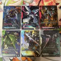 ガンダムカードゲーム GD02 LR 6枚セット