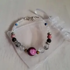 天然石　ブレスレット