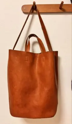 SLOWレザー トートバッグ ブラウンのサムネイル