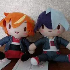 プロセカ　ふわぷちミニぬいぐるみ 青柳冬弥　東雲彰人　セット　②