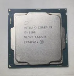 【中古動作品】 Intel Core i3-8100 3.60GHz CPU