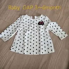 BabyGAP ディズニー 水玉 長袖Tシャツ 3-6ヶ月