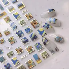 【未開封】絵画ネイルシール　1枚