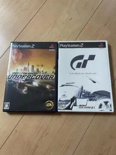 PS2 ニードフォースピード グランツーリスモ4 ソフト2本セット