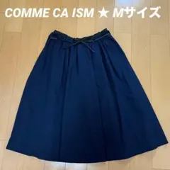 【COMMECAISM】フレアスカート ウエストゴム Mサイズのサムネイル