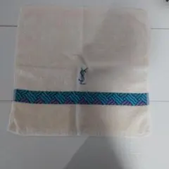 YSL タオルハンカチ クリーム色