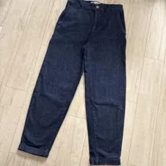 ⭐︎ZARA⭐︎ダークブルー テーパードデニムパンツ⭐︎レディース⭐︎S〜M